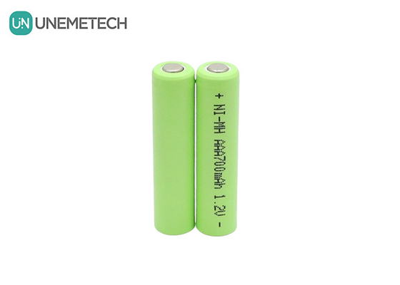 품질  UNEMETECH AAA Rechargeable Ni-MH Battery 1.2V 700mAh AAA700 For Electric Shaver 공장