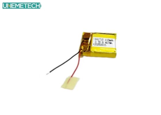 품질  3.8V 110mAh 441718 High Voltage Polymer Lithium Ion Battery for Medical Bracelet 공장