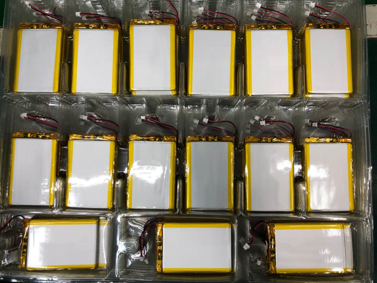 424567 충전 가능한 리포 배터리 3.7V 1500mAh 리포 배터리 자동 ID 스마트 카드 리더