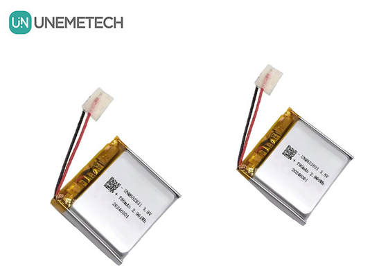 4.35V 고전압 리온 배터리 682531 780mAh 3.8V 웨어러블 장치 배터리 CE 승인