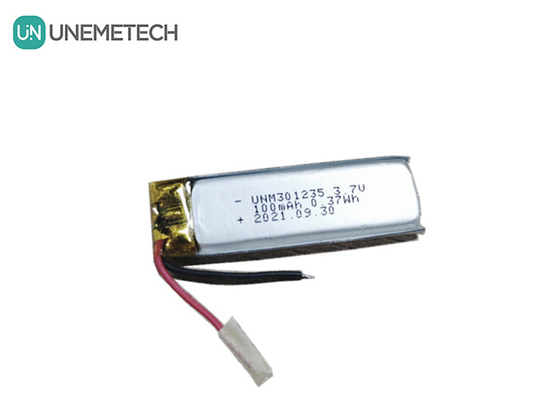 3.7V 100mAh 301235 재충전 가능한 리?? 폴리머 배터리