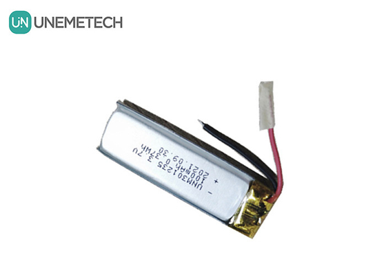 3.7V 100mAh 301235 재충전 가능한 리?? 폴리머 배터리