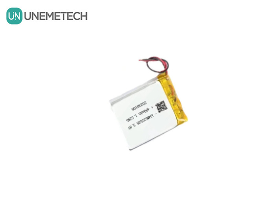 사용자 지정 3.8V 400mAh 고전압 리?? 이온 배터리 팩 622526 스마트 시계