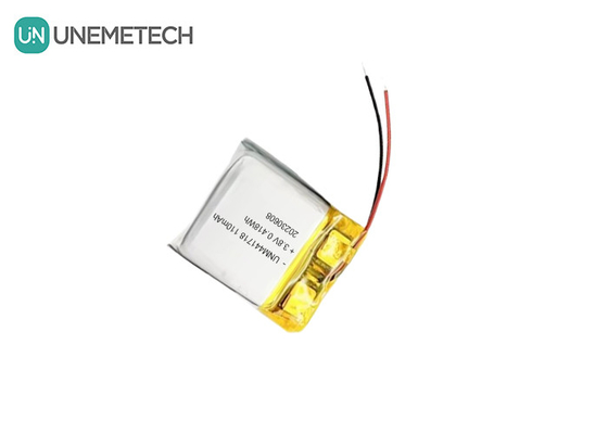 3.8V 441718 고전압 폴리머 리?? 이온 배터리 110mAh 의학적 팔찌
