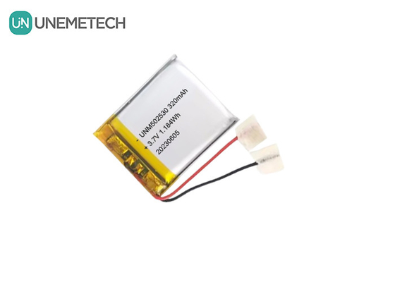 502530 3.7V 320mAh 착용용 제품용 재충전 가능한 폴리머 리?? 배터리