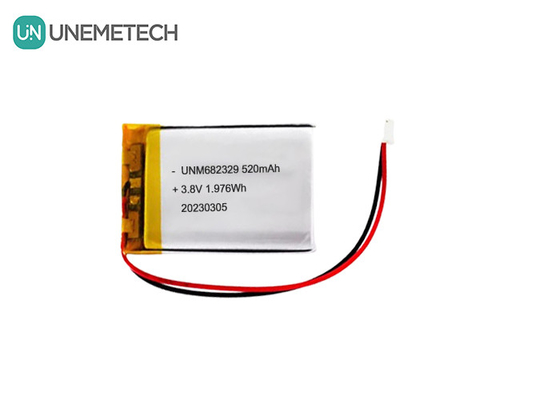 CE 4.35V 고전압 리?? 배터리 682329 520mAh 3.8V 리?? 이온 재충전 배터리