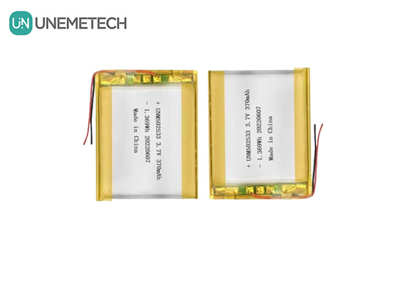 리온 폴리머 배터리 502533 3.7V 370mAh 전화 시계를 위한 리온 폴리머 배터리