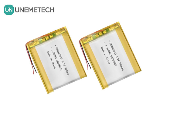 리온 폴리머 배터리 502533 3.7V 370mAh 전화 시계를 위한 리온 폴리머 배터리