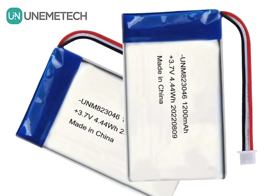 재충전 가능한 리?? 폴리머 배터리 3.7 V 1200mah 4.44 Wh 823046 포지 폴리머 배터리