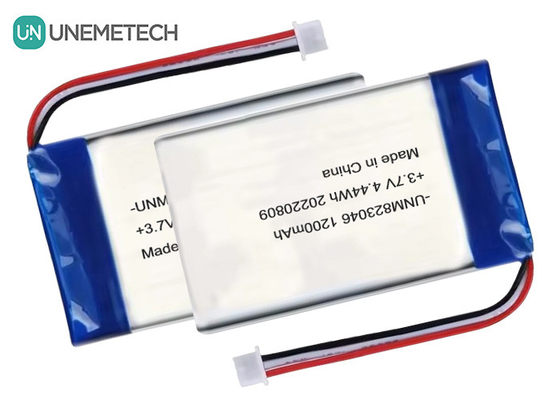 재충전 가능한 리?? 폴리머 배터리 3.7 V 1200mah 4.44 Wh 823046 포지 폴리머 배터리