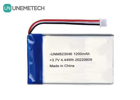 재충전 가능한 리?? 폴리머 배터리 3.7 V 1200mah 4.44 Wh 823046 포지 폴리머 배터리