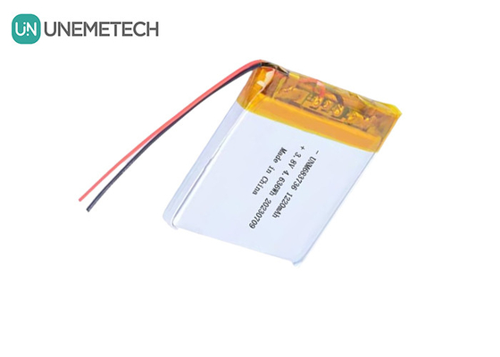 OEM 4.35V 고전압 리?? 폴리머 배터리 1220mAh 683736 긴 주기 수명