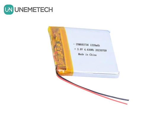 OEM 4.35V 고전압 리?? 폴리머 배터리 1220mAh 683736 긴 주기 수명