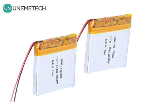 OEM 4.35V 고전압 리?? 폴리머 배터리 1220mAh 683736 긴 주기 수명