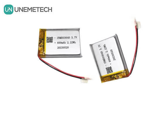 리?? 이온 재충전 배터리 503040 3.7V 리포 배터리 600mAh 경보 시스템을 위한 보호 보드