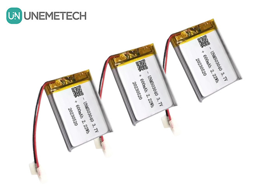리?? 이온 재충전 배터리 503040 3.7V 리포 배터리 600mAh 경보 시스템을 위한 보호 보드