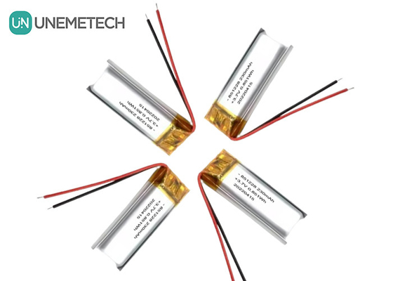 UNEMETECH 230mAh 리포 배터리 3.7V 리?? 폴리머 배터리 851228 원격 제어 펜