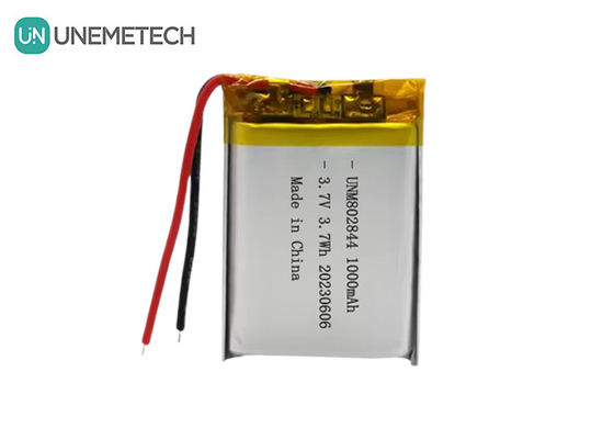 3.7V 리?? 이온 배터리 1000mAh 802844 소형 가전용 가전용 리-폴리머 배터리