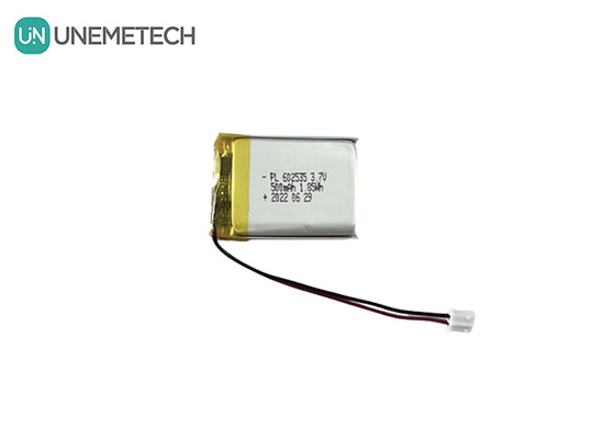 장시간 사용량 3.7V 500mAh 리 폴리머 배터리 602535 디지털 제품용