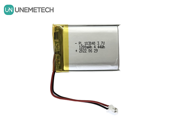 1200mAh 재충전 가능한 리?? 이온 폴리머 3.7V 배터리 103040