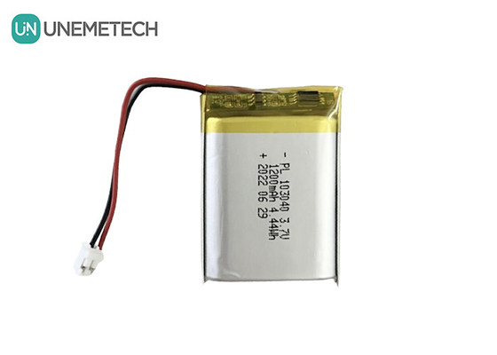 1200mAh 재충전 가능한 리?? 이온 폴리머 3.7V 배터리 103040