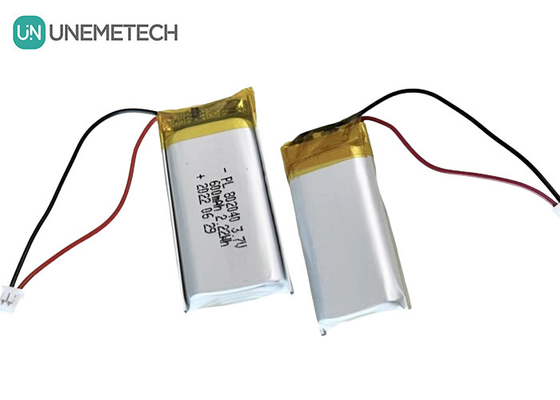 3.7V 600mAh 재충전 가능한 리 폴리머 배터리 802040 전자 제품