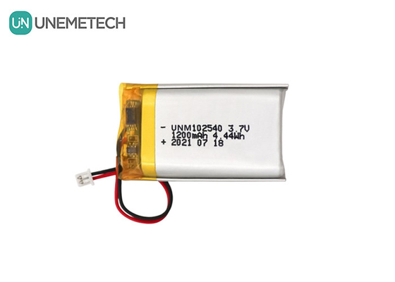 사용자 정의 리?? 폴리머 배터리 102540 3.7V 1200mAh 리포 배터리 뷰티 장비