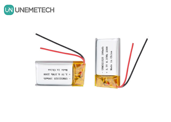 3.7V 80mAh 321525 재충전 가능한 리?? 이온 폴리머 배터리 충전 1C