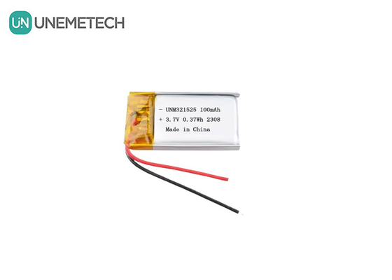 3.7V 80mAh 321525 재충전 가능한 리?? 이온 폴리머 배터리 충전 1C