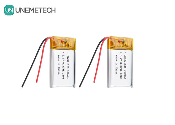 3.7V 80mAh 321525 재충전 가능한 리?? 이온 폴리머 배터리 충전 1C