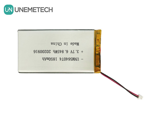 3.7V 재충전 가능한 리?? 이온 폴리머 배터리 1850mAh 564074 의료용 뷰티 장비