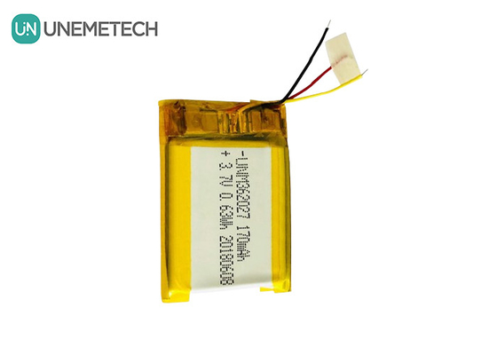 은 3.7V 170mAh 휴대용 프린터 의료 장치용 사용자 지정 리 폴라이어 배터리 362027