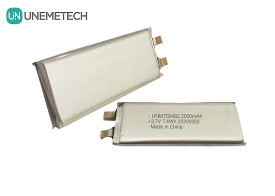 3.7V 2000mAh 사용자 지정 리?? 폴리머 배터리 셀 703482