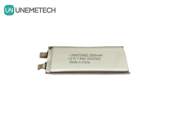 3.7V 2000mAh 사용자 지정 리?? 폴리머 배터리 셀 703482