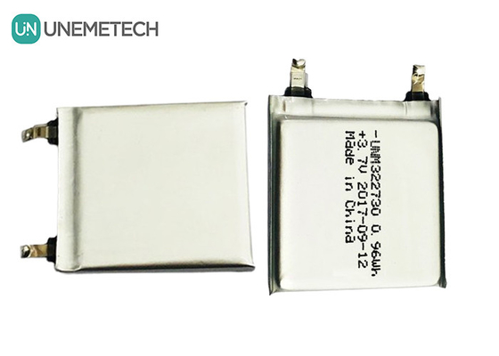 맞춤형 재충전 가능한 폴리머 리?? 배터리 / 3.7V 260mAh 322730 리포 배터리