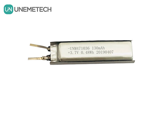3.7 리?? 이온 폴리머 배터리 / IEC62133 승인 471036 130mAh 리?? 폴리머 배터리 셀