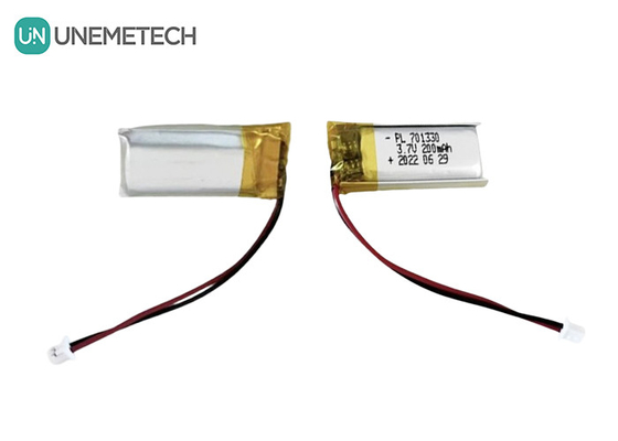 3.7V 200mAh 단전지 리?? 폴리머 배터리 701330 헤드셋용 주머니 배터리