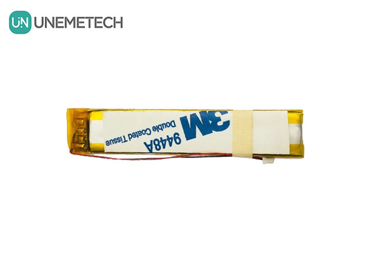 긴 좁은 3.7V 260mAh 사용자 지정 리?? 폴리머 배터리 351363 지능형 안경