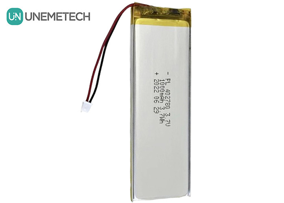 충전 상자 리?? 폴리머 배터리 1000mAh 3.7V 재충전 가능한 리 폴리머 배터리 402780