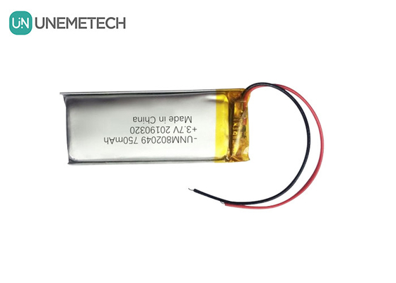 뷰티 장비 리?? 폴리머 배터리 3.7V 750mAh 802049 1C 배charge 리 폴리 배터리