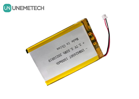 424567 충전 가능한 리포 배터리 3.7V 1500mAh 리포 배터리 자동 ID 스마트 카드 리더