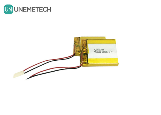 3.7V 맞춤형 리포 배터리 520mAh 리?? 이온 폴리머 배터리 503035 착용 장치