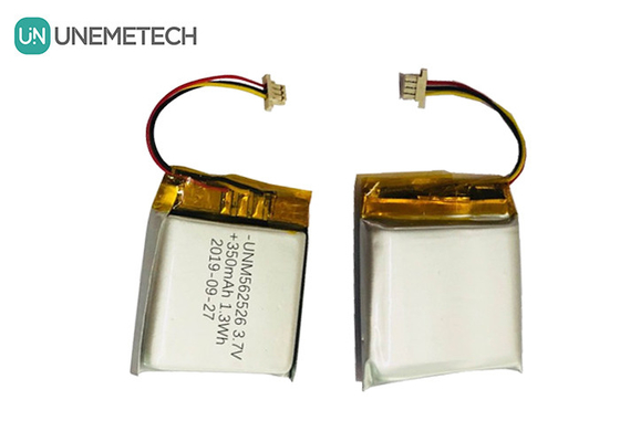 4.2V 350mAh 사용자 정의 리?? 이온 폴리머 배터리 562526 1.0C 디지털 제품에 대한 방출