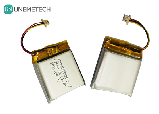 4.2V 350mAh 사용자 정의 리?? 이온 폴리머 배터리 562526 1.0C 디지털 제품에 대한 방출