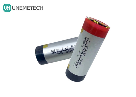 3A 실린더 리포 배터리 3.7V 1600mAh 18500 리?? 폴리머 배터리
