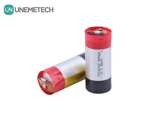 5A 고속 충전 실린더 리포 배터리 3.7V 650mAh 16350 가전용품