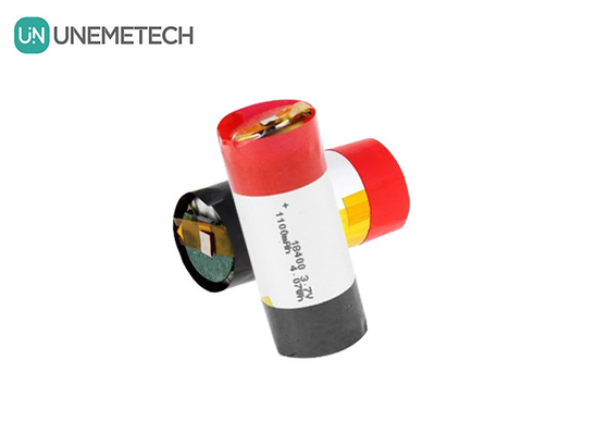 3A 배열 실린더 폴리머 리?? 이온 배터리 18400 3.7v 1100mah 리포 배터리
