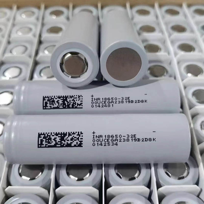 INR18650-32E 3200mAh 18650 배터리 10A 1000 사이클 3.7V 실린더 리?? 이온 18650 배터리