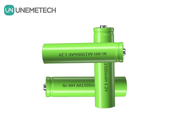 1.2V AA 1500mAh 재충전 NiMh 배터리 AA1500 전기 면도