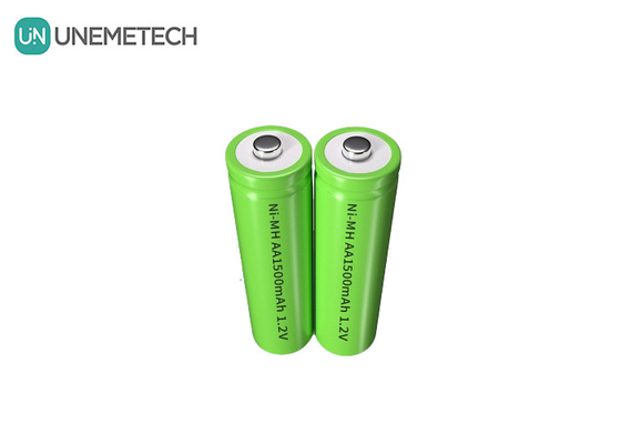 1.2V AA 1500mAh 재충전 NiMh 배터리 AA1500 전기 면도